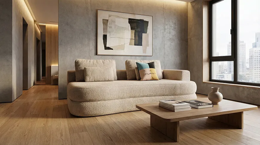 Диван Барселона с одним подлокотником  226х116х62 см