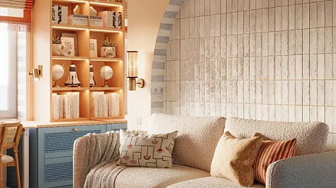 «Квартирный вопрос»: спальня-гостиная из «Тысячи и одной ночи» с TheFurny