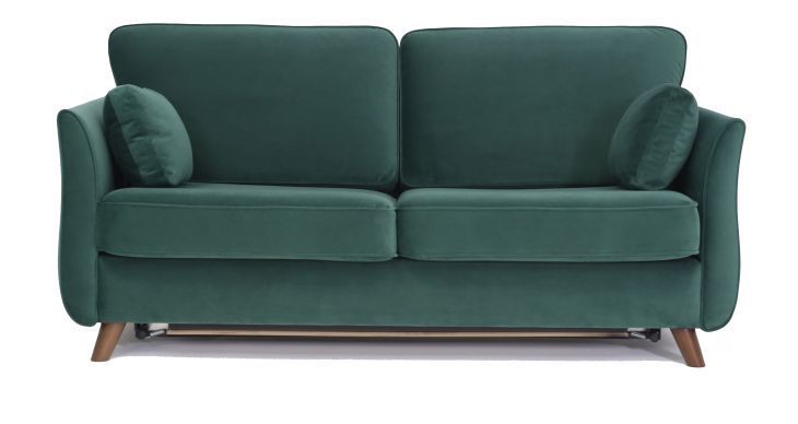 В НАЛИЧИИ Диван-кровать Коко (177) в ткани TRIUMPH 10 (зеленый)